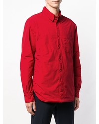 Chemise de ville rouge Aspesi