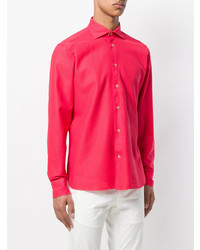 Chemise de ville rouge Borriello