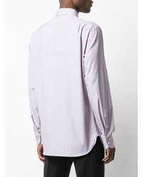 Chemise de ville violet clair Ermenegildo Zegna