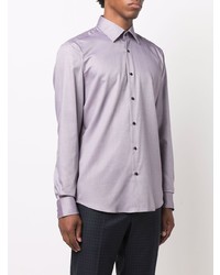 Chemise de ville violet clair BOSS