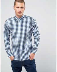 Chemise écossaise bleu clair Scotch & Soda