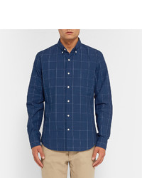 Chemise écossaise bleu marine J.Crew