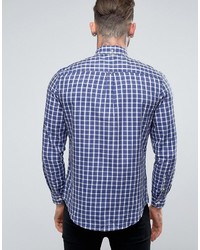 Chemise écossaise bleue Ben Sherman