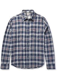 Chemise écossaise grise Faherty