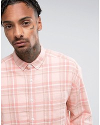 Chemise écossaise rose Asos