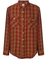 Chemise écossaise rouge Levi's