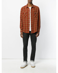 Chemise écossaise rouge Levi's