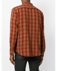 Chemise écossaise rouge Levi's