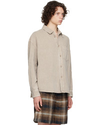 Chemise en jean beige System