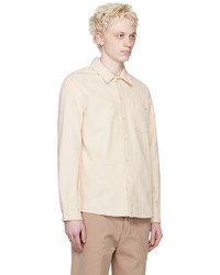 Chemise en jean blanche A.P.C.