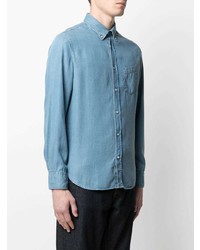 Chemise en jean bleu clair Officine Generale