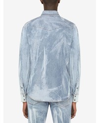 Chemise en jean bleu clair Dolce & Gabbana
