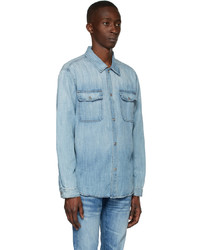 Chemise en jean bleu clair Frame