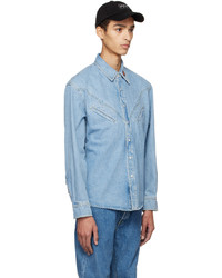 Chemise en jean bleu clair Kenzo