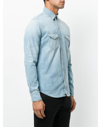 Chemise en jean bleu clair CK Calvin Klein