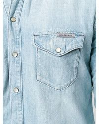 Chemise en jean bleu clair CK Calvin Klein