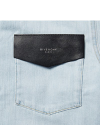 Chemise en jean bleu clair Givenchy