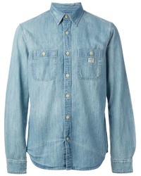 Chemise en jean bleu clair Denim & Supply Ralph Lauren
