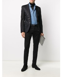 Chemise en jean bleu clair Tom Ford