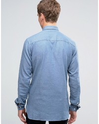 Chemise en jean bleu clair Minimum