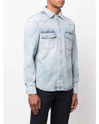 Chemise en jean bleu clair IRO