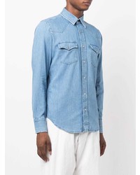 Chemise en jean bleu clair Tom Ford