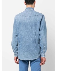 Chemise en jean bleu clair Dondup