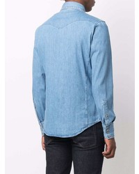 Chemise en jean bleu clair Tom Ford