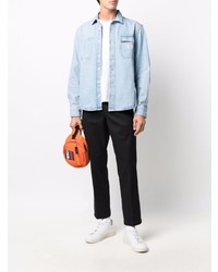 Chemise en jean bleu clair Dickies Construct