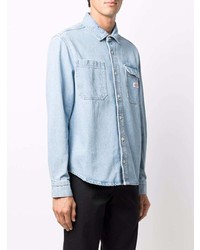 Chemise en jean bleu clair Dickies Construct