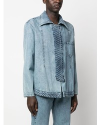 Chemise en jean bleu clair Namacheko