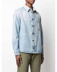 Chemise en jean bleu clair Off-White