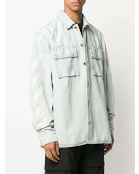 Chemise en jean bleu clair Off-White