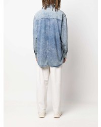 Chemise en jean bleu clair Isabel Marant