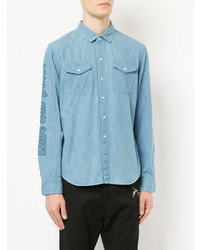 Chemise en jean bleu clair Roar