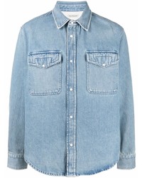 Chemise en jean bleu clair There Was One
