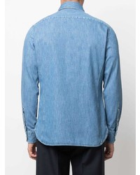 Chemise en jean bleu clair Tom Ford