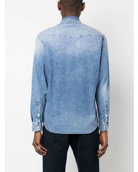 Chemise en jean bleu clair Dondup