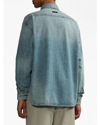 Chemise en jean bleu marine Fear Of God