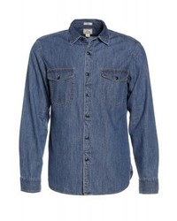 Chemise en jean bleu marine J.Crew