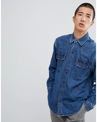 Chemise en jean bleue Calvin Klein