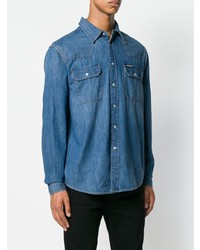 Chemise en jean bleue CK Jeans