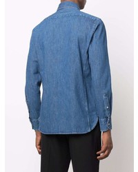 Chemise en jean bleue Tom Ford