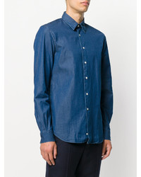 Chemise en jean bleue Aspesi