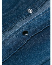 Chemise en jean bleue Saint Laurent