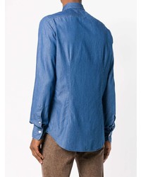 Chemise en jean bleue Alessandro Gherardi