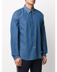 Chemise en jean bleue PS Paul Smith