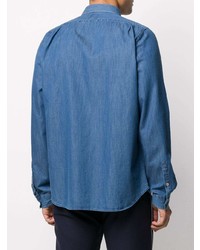 Chemise en jean bleue PS Paul Smith