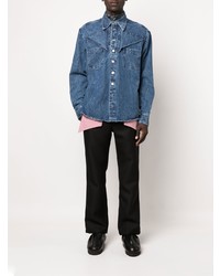 Chemise en jean bleue Namacheko