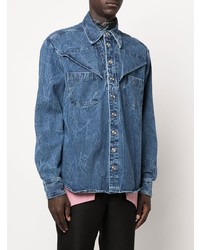 Chemise en jean bleue Namacheko